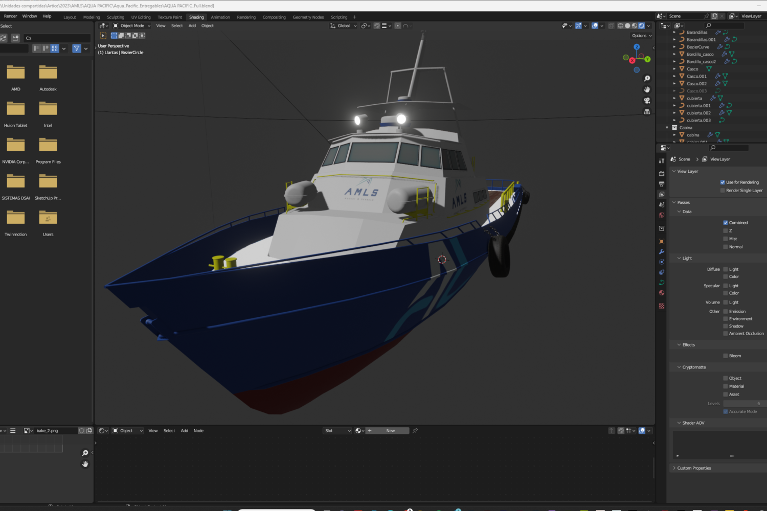 AMLS | Barco 3D